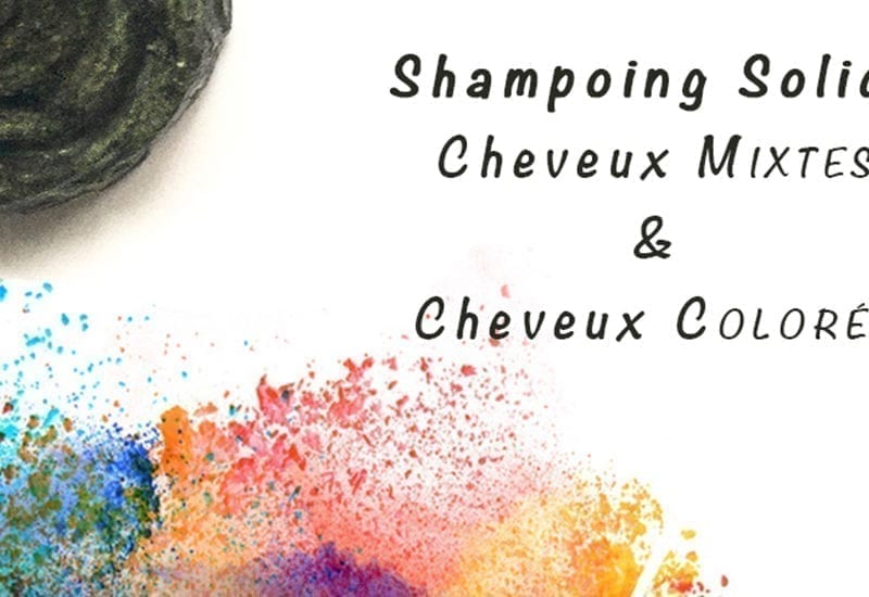 bandeau shampoing solide cheveux colorés et cheveux mixtes