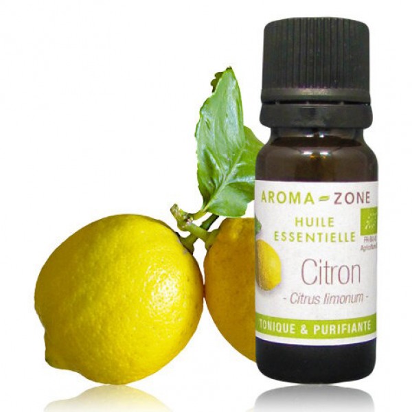 huile essentielle de citron de chez aroma-zone