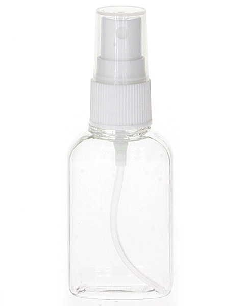 flacon en pet transparent embout spray