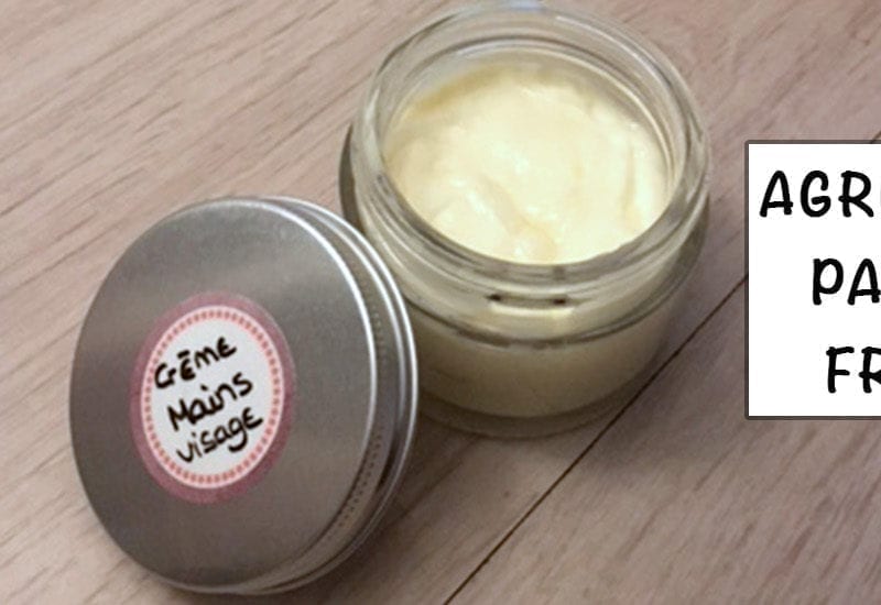 crème visage & mains peau sèche agressée par le froid