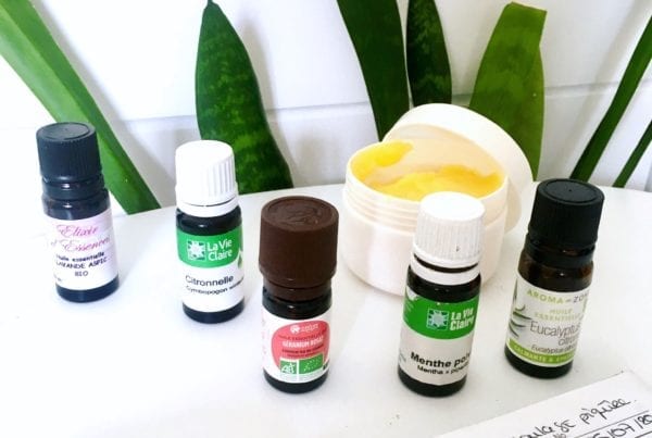 Recette cosmétique maison soin anti-moustique en gel aux huiles essentielles