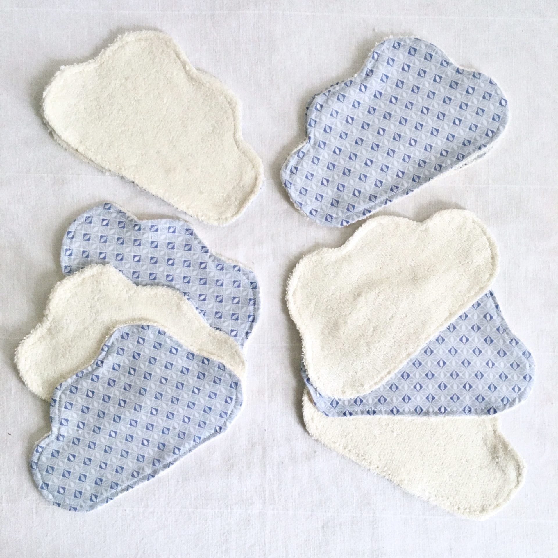 Lingettes Lavables Bébé zéro déchet lot de 10