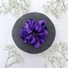 Chouchou, scrunchie Velours Violet