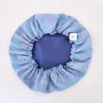 Couvre plat lavable XL Cachemire bleu