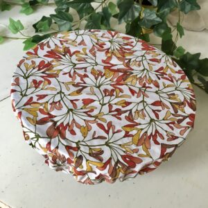 Couvre plat lavable taille XL Piment