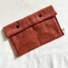 Grande Pochette Imperméable Velours cottelé