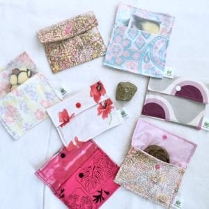 Pochette savon impermable & cosmétiques solides zéro déchet