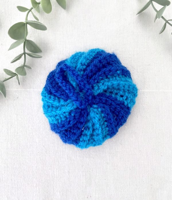 Tawashi boule Nuances bleu