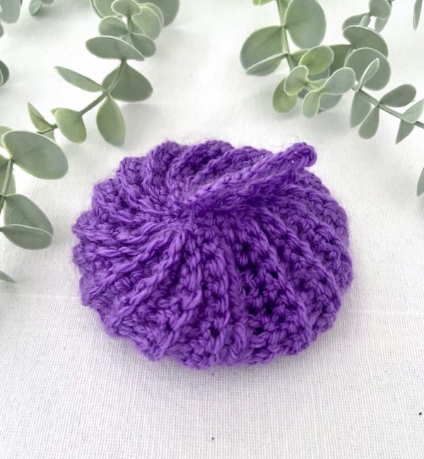 Tawashi boule violet