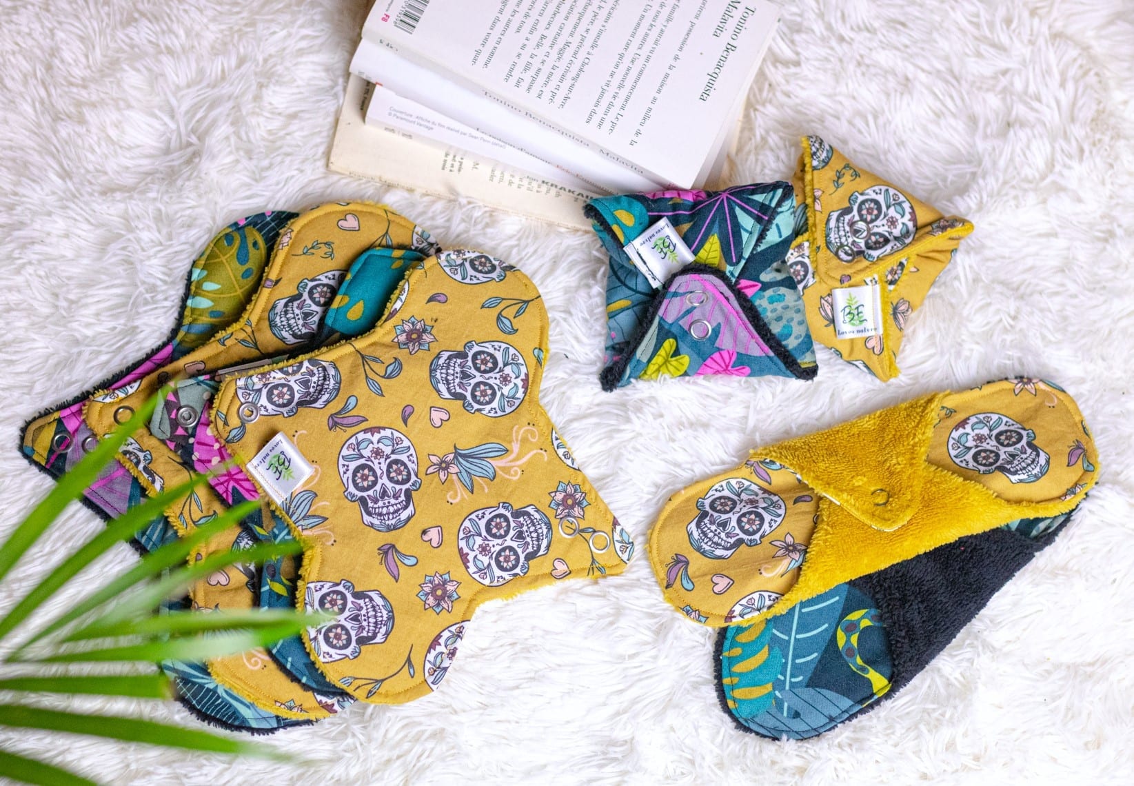 Serviettes hygiéniques lavables après accouchement