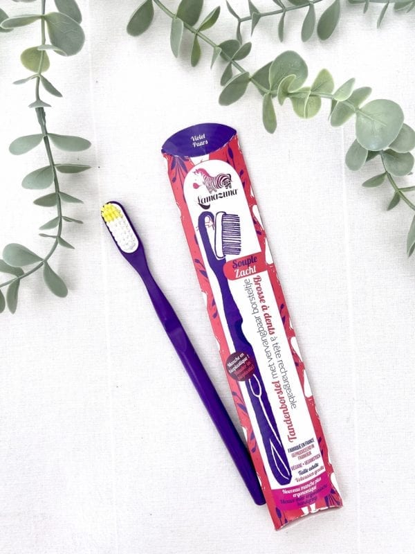 Brosse à dents écologique Violette