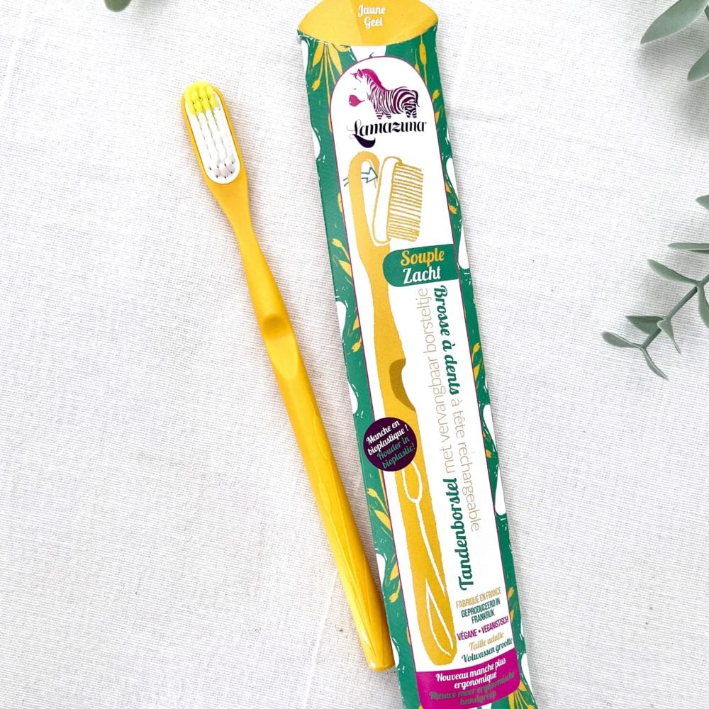 Brosse à Dents Naturelle Bio En Racine De Souak - Neuf, écologique