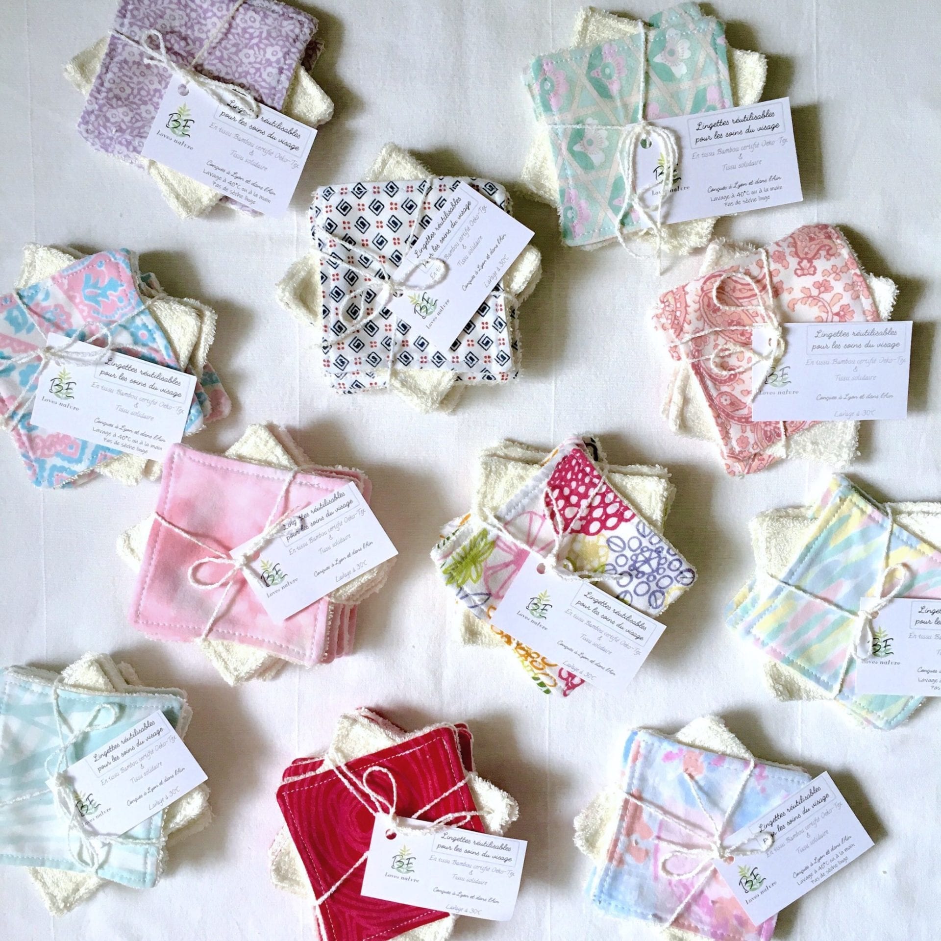 Catégorie carrés démaquillants lavables