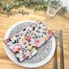 Serviette-de-table-lot-de-4-Rosas