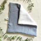 Petite Serviette Visage bleu
