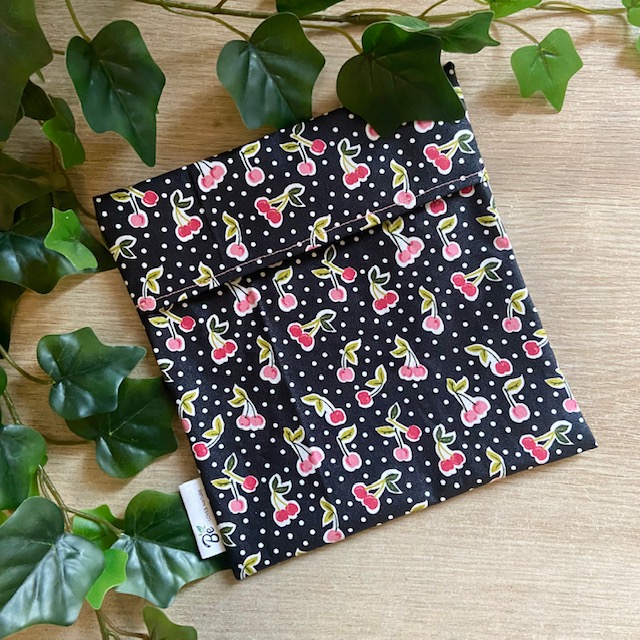 Pochette imperméable en coton bio et PUL - API